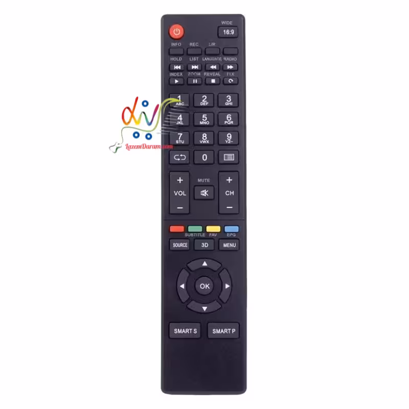 کنترل تلویزیون بلست تخت