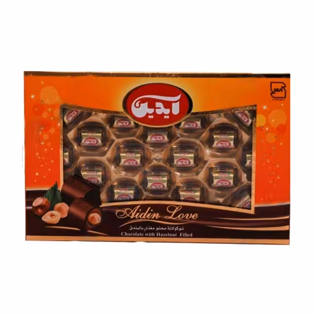 شکلات مخلوط کادویی لاو طرح نیلوفر آیدین 230 گرمی