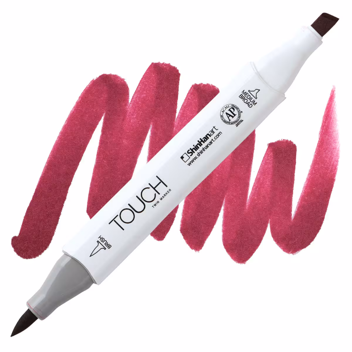 ماژیک طراحی دو سر تاچ (بدنه سفید) کد R2