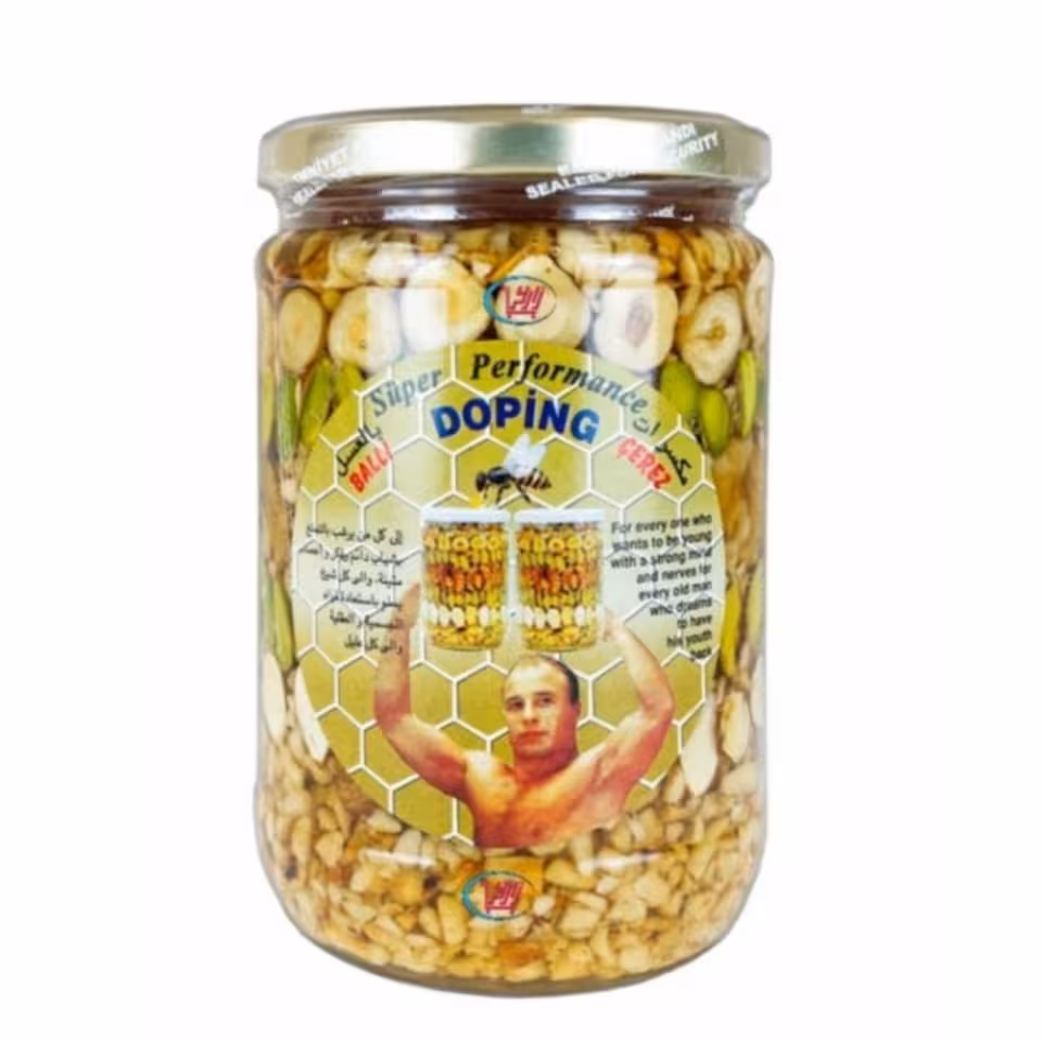 معجون مغز آجیل و عسل دوپینگ (720 گرم) Doping