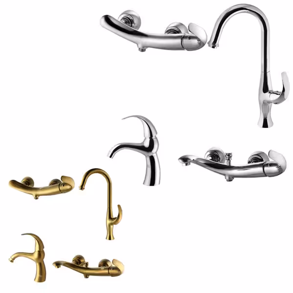 ست شیرآلات البرز روز مدل تورینو