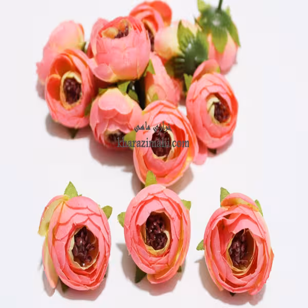 گل نسترن پارچه ای {کد14}