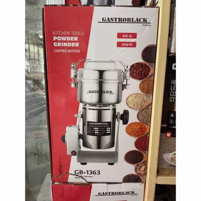 آسیاب صنعتی مواد غذایی گاسترو بلک مدل gb-1363