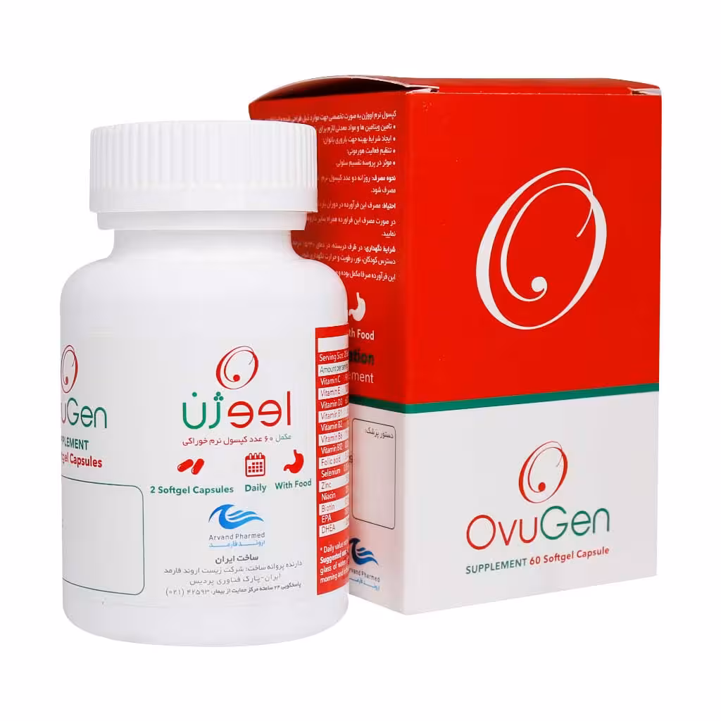کپسول اووژن اروند فارمد 60 عددی