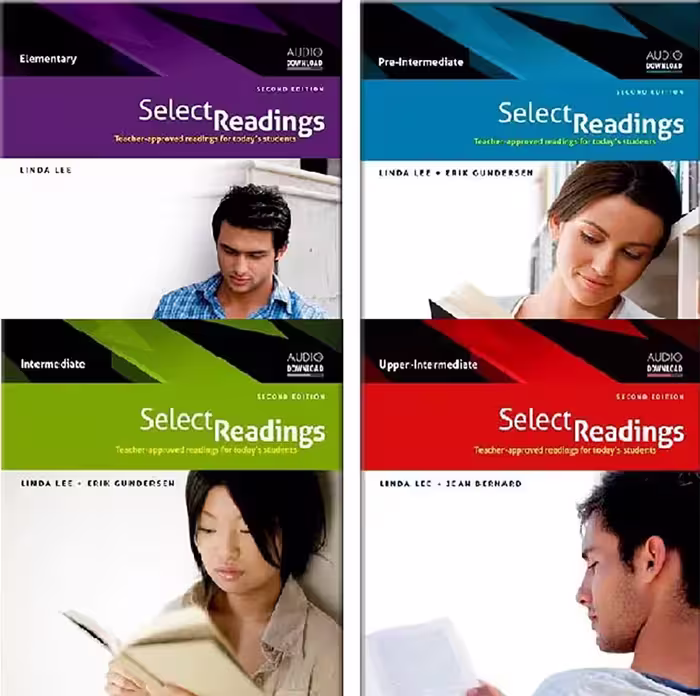 مجموعه 4 جلدی سلکت ریدینگز | کتاب انگلیسی Select Reading 2nd