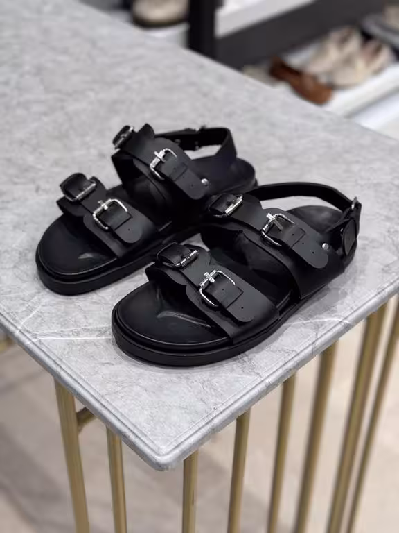 صندل زنانه طبی کد ss193 رنگ مشکی سایز 38