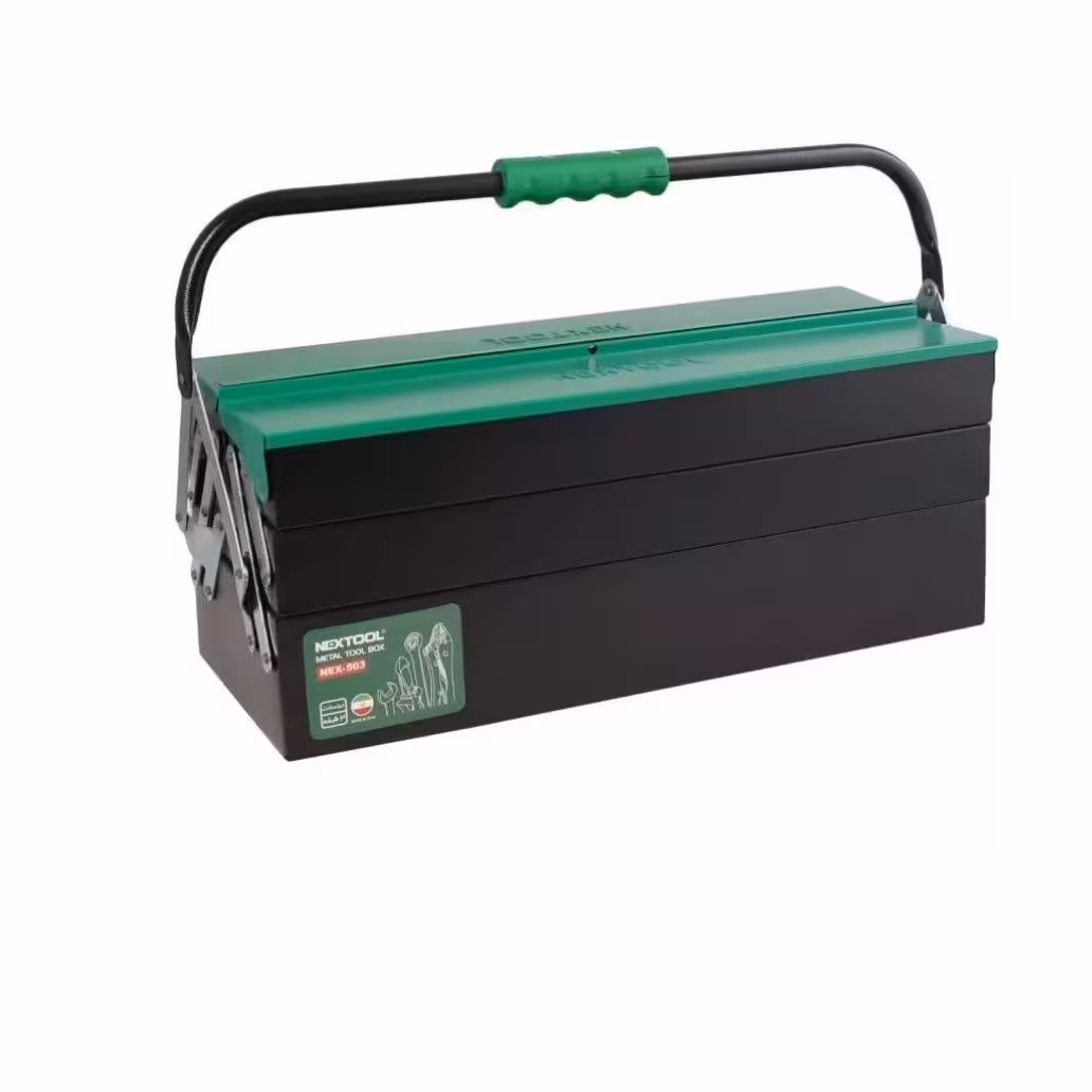 جعبه ابزار فلزی سه طبقه 50سانت نکستول مدل اتوماتیک
