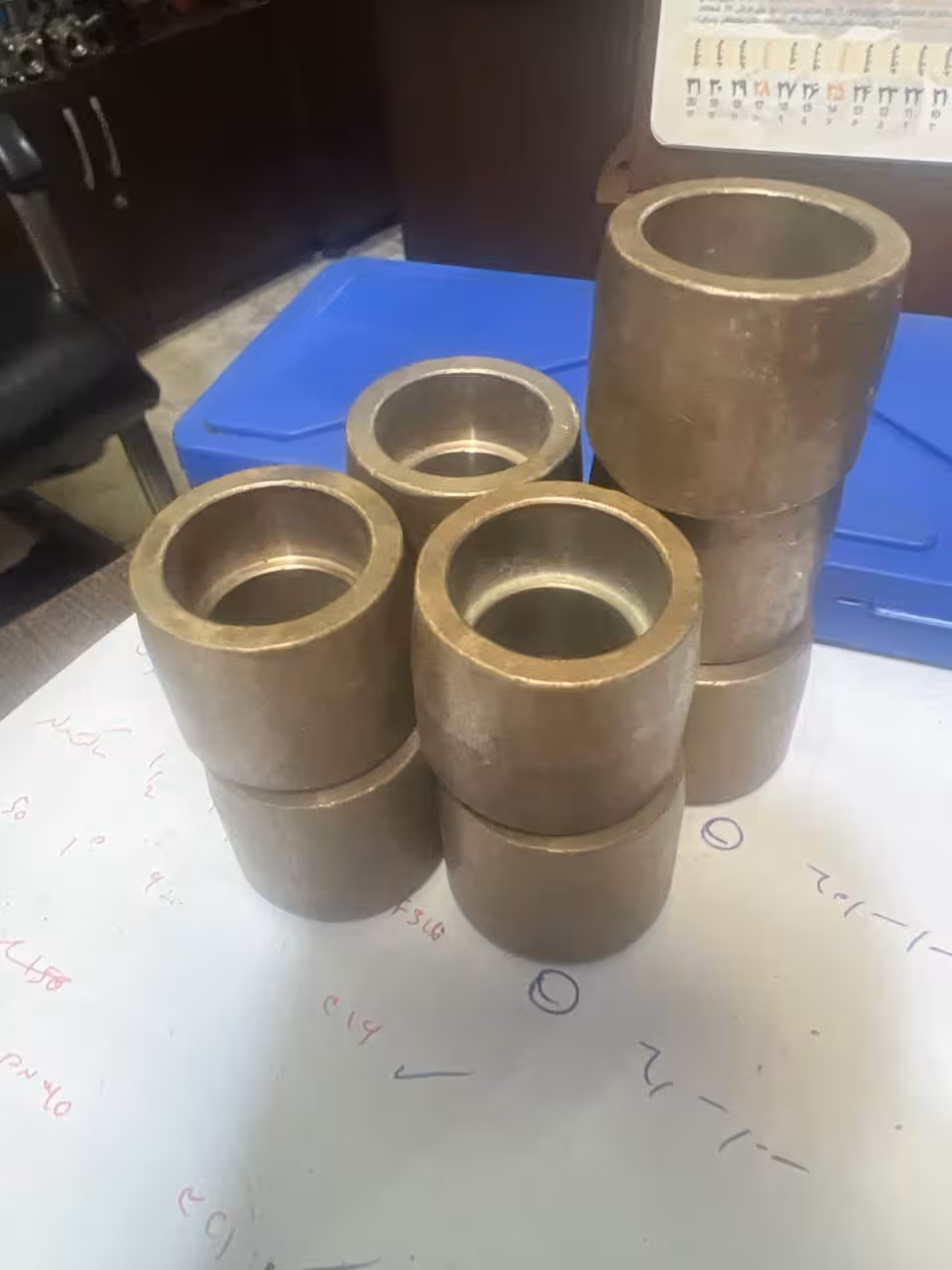 ساکولت کاپر نیکل از سایز 25MMبه 2"-36اینچ کلاس 3000- PN20از جنس 7060Xاز جنس 90CU10NI