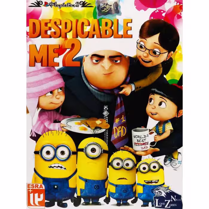 بازی پلی استیشن 2 Despicable ME 2 PS2 لوح زرین