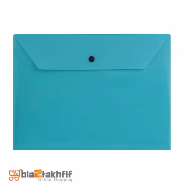 پوشه دکمه دار پاپکو سایز A5 بسته 40 عددی