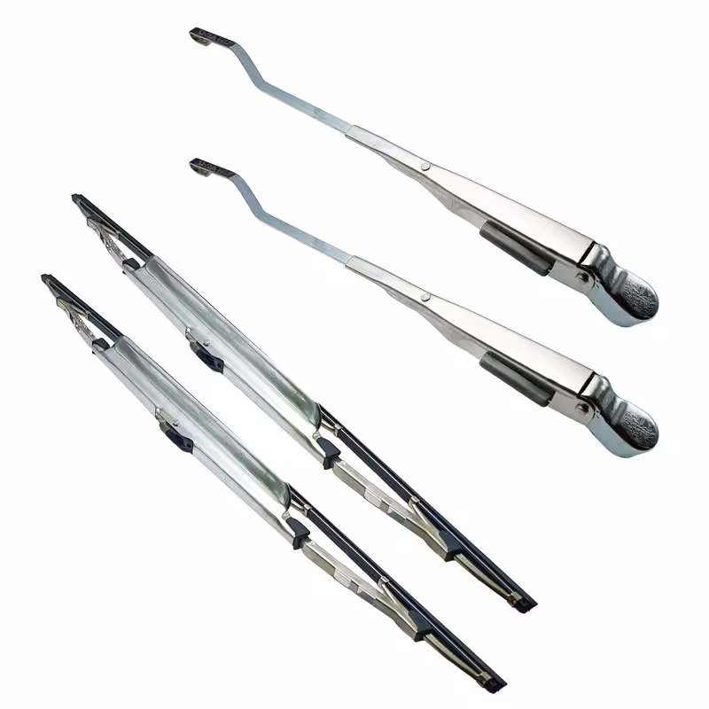 تیغه و بازویی برف پاک کن خودرو مدل استیل کد DOUL-ST مناسب برای پژو 405 بسته 4 عددی | کالا مکس