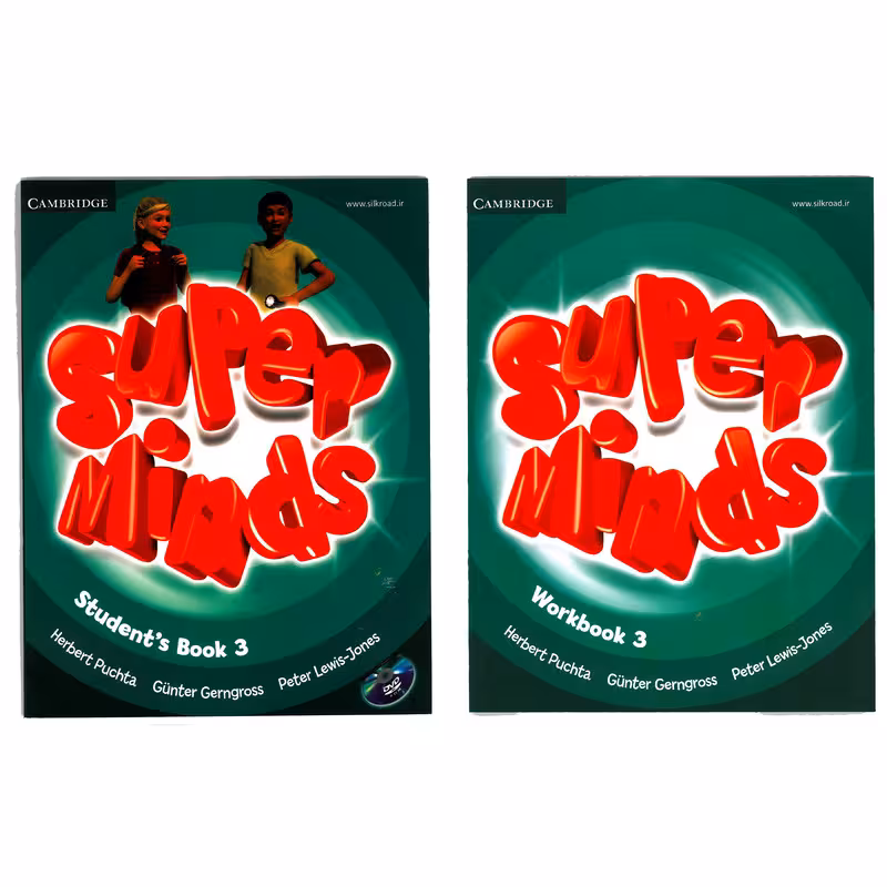 کتاب Super Minds 3 اثر Herbert Puchta انتشارات کمبریج 2 جلدی