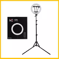 رینگ لایت اچ کیو Ring Light HQ 18N همراه سه پایه