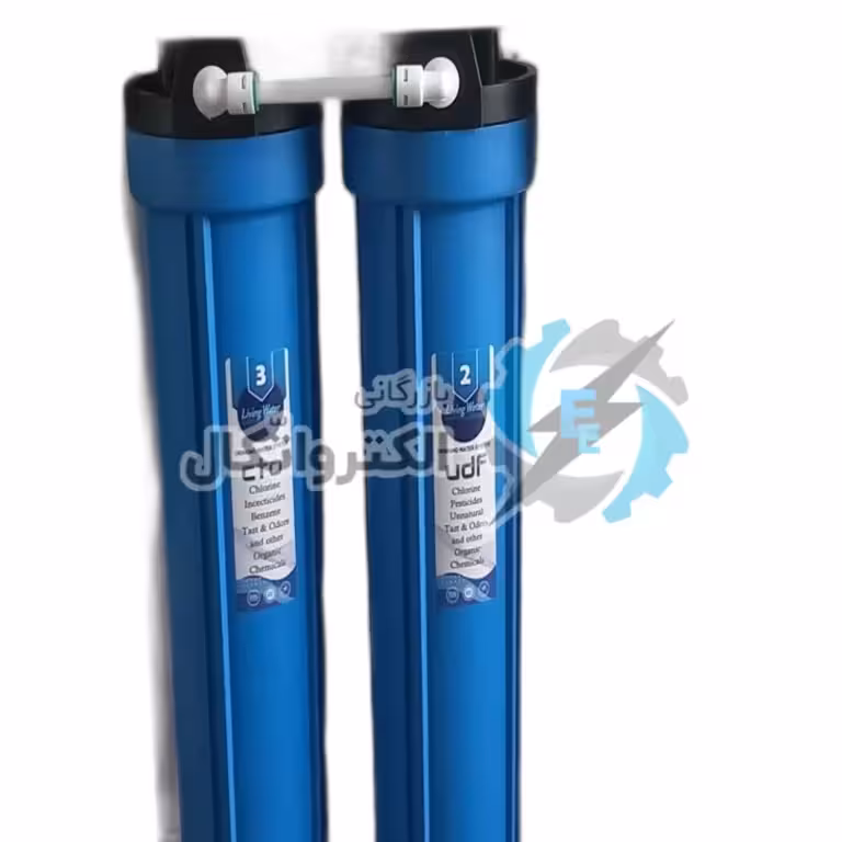 دستگاه تصفیه آب نیمه صنعتی 600 گالن livingwater با پمپ محیطی لئو یک اسب