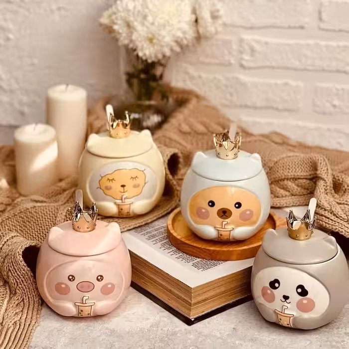 ماگ فانتزی مدل تاج برجسته