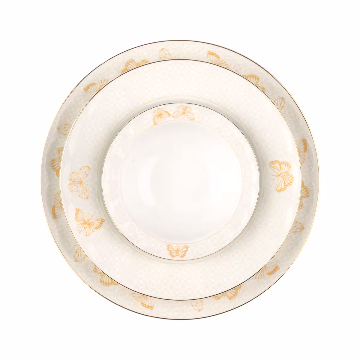 سرویس 29 پارچه 6 نفره طرح هوراند طلایی