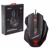 ماوس مخصوص بازی با سیم هیسکا مدل HX-MOG310
