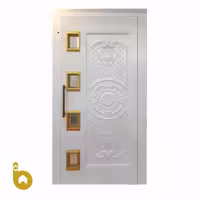 درب لولایی آسانسور | طرح الماس |