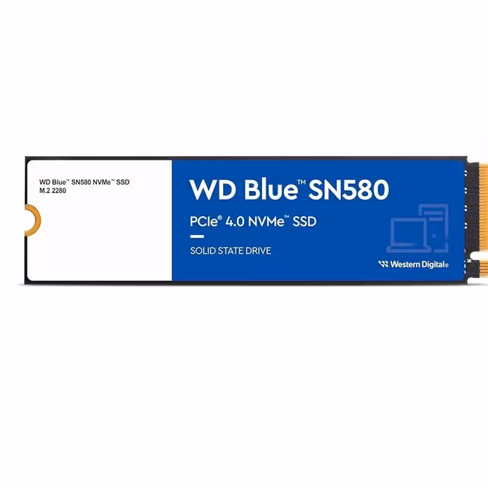 اس اس دی اینترنال وسترن دیجیتال Blue SN580 ظرفیت 2 ترابایت