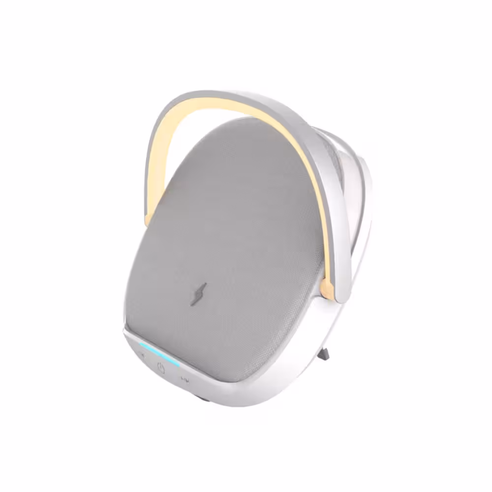 اسپیکر بلوتوث و شارژر وایرلس ویوو WiWU 3in1 Lamp Speaker with Wireless Charger Y1
