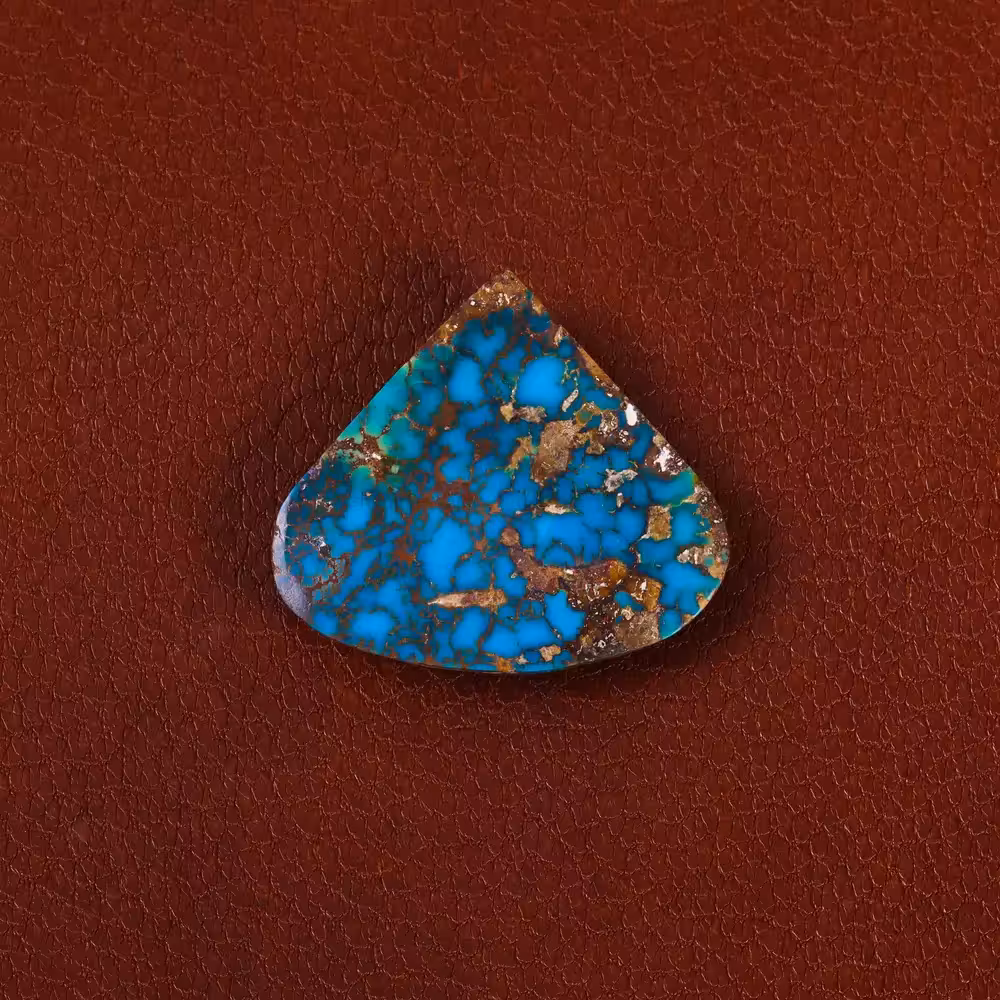 نگین فیروزه شجری کد 29574 - جواهری مشاهیر