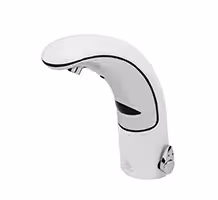 شیر روشویی چشمی سفید قهرمان