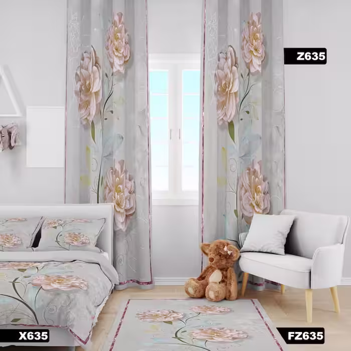 روتختی طرح گل کد 635