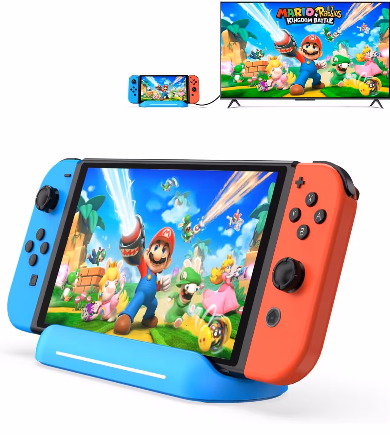 داک سوئیچ5 کاره برای آداپتور تلویزیون