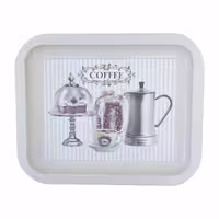 سینی مدل cafe سایز 20x16 سانتی متر کد 12