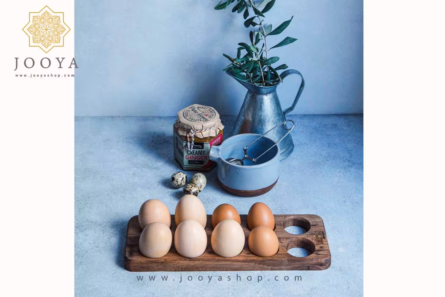 جا تخم مرغی تخت چوبی ARO52