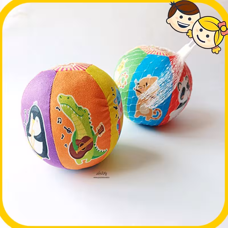 توپ جغجغه ای حیوانات