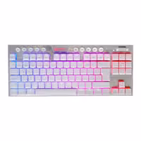 کیبورد گیمینگ ردراگون Horus K621W RGB WHITE EDITION