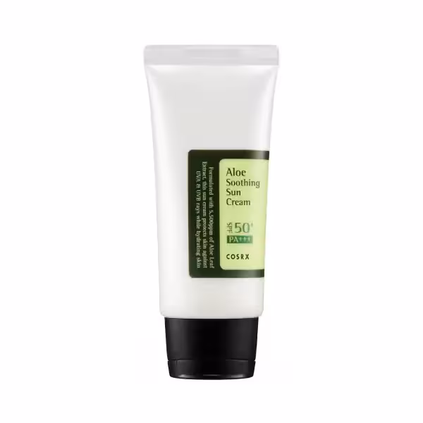 کرم ضد آفتاب آلوئه ورا spf 50 کوزارکـس 50 میل