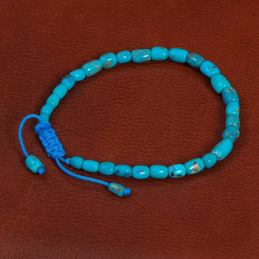 دستبند فیروزه اسپرت کد 28973 - جواهری مشاهیر