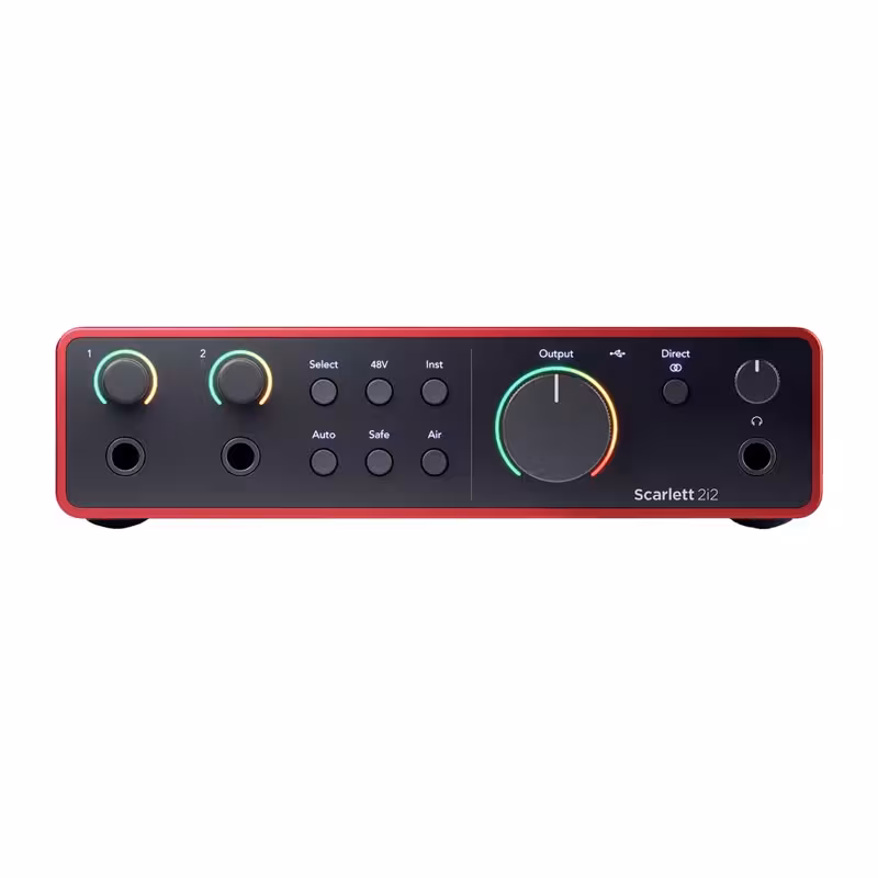 کارت صدا Focusrite Scarlett 2i2 4th Gen