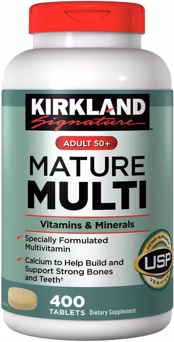 مولتی ویتامین بزرگسالان کرکلند Kirkland Adults 50