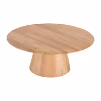 میز جلومبلی اپرا تمام چوب قطر 60 نظری