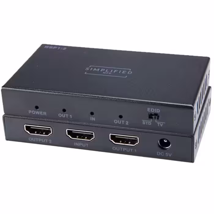 اسپلیتر 2 پورت HDMI با قابلیت EDID فرانت FN-VH102