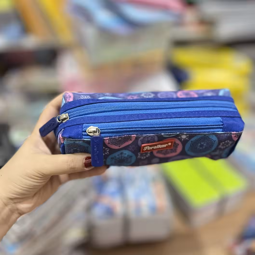 جامدادی 2زیپ دانشجویی jm155