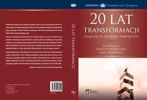 خرید و دانلود نسخه کامل کتاب 20 lat transformacji Osiągnięcia, problemy, perspektywy