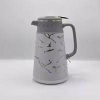 فلاسک چای 1 لیتر جرمکس طوسی 2418