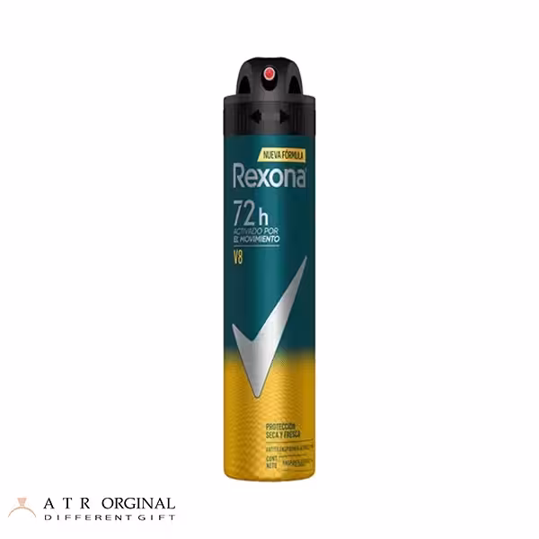 اسپری زیر بغل مردانه 72ساعته مدل V8 رکسونا