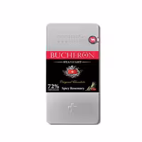 شکلات تلخ 72 درصد با طعم رزماری و فلفل بوچرون 100 گرمی Bucheron