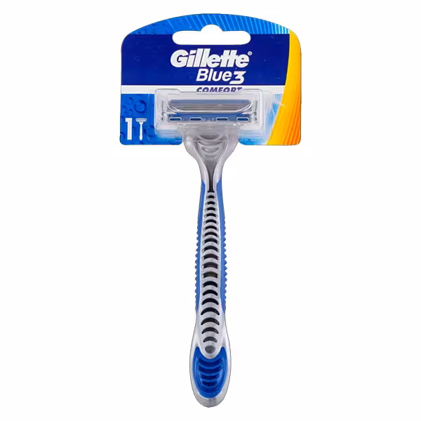 خودتراش مردانه 3 تیغ ژیلت مدل Blue3 بسته تک عددی
