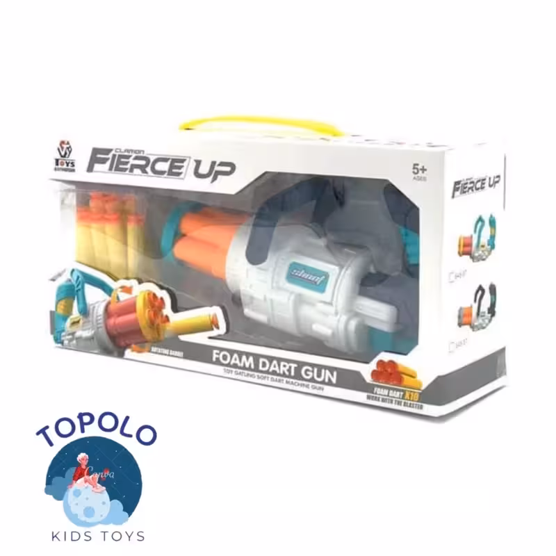 تفنگ مسلسل تیر پرتابی(تیر فومی)(پس کرایه)