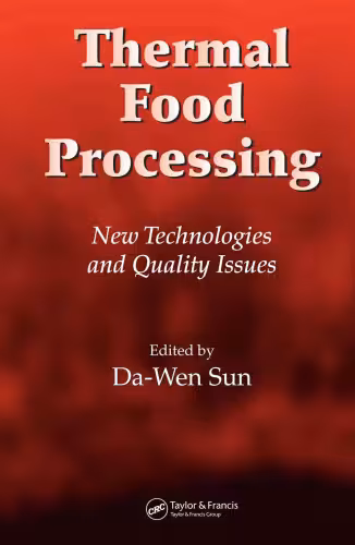 خرید و دانلود نسخه کامل کتاب Thermal Food Processing New Technologies and Quality Issues