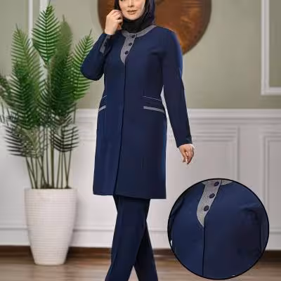 مانتو اداری زنانه پرشیا مدل دانشجویی