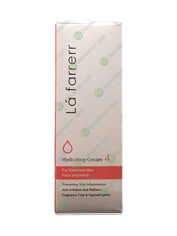 کرم مرطوب کننده 4 لافارر مخصوص پوست حساس