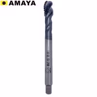 قلاویز ماشینی M12x1.75 مارپیچ HSSE از برند AMAYA، مناسب تراشکاری دقیق