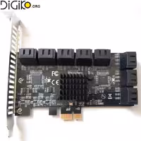 کارت 16 پورت 3.0 SATA برندمینی تک
